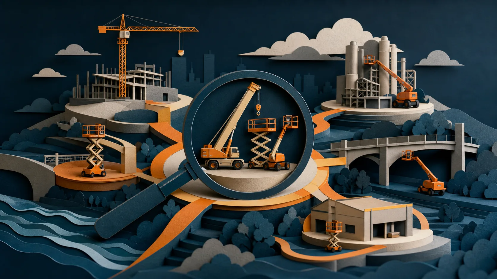 Ilustração editorial para Projeto Cunzolo: presença digital para operações complexas