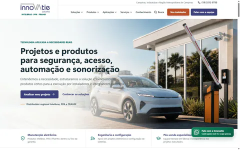 Abrir o site da Innovatie Soluções